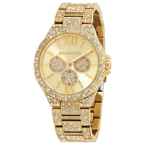 michael kors mini camille gold watch|mk6958.